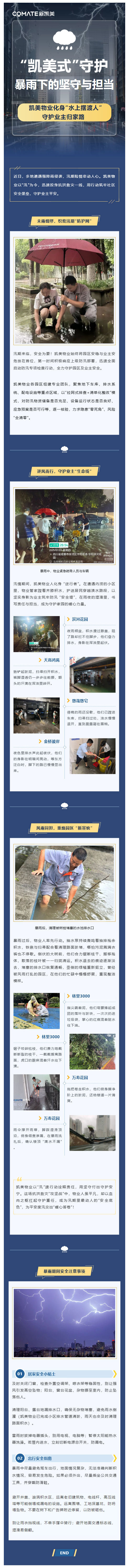 【暴雨抗洪-重庆物业人在行动⑧】凯美物业：暴雨下的坚守与担当_壹伴长图1.jpg