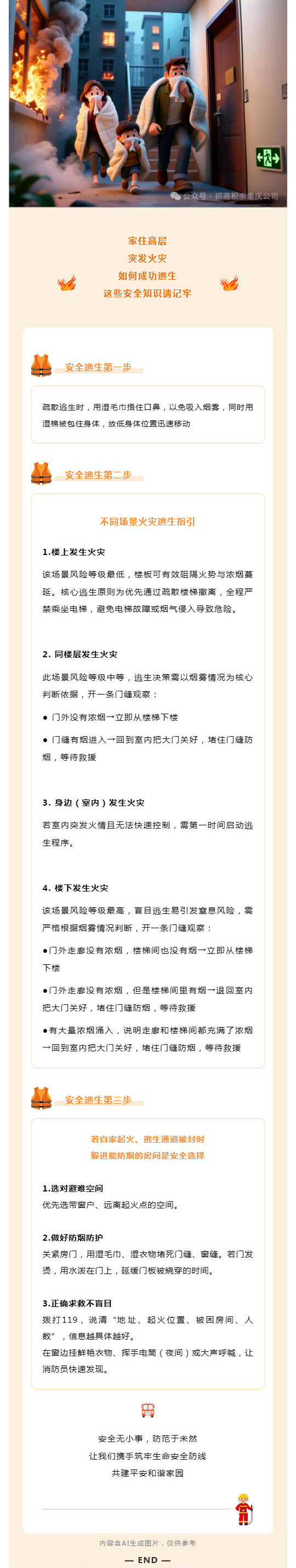 安全小贴士|高层火灾逃生“三步法”,关键时刻不慌乱_壹伴长图1.jpg